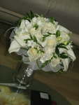 Белоснежный букет из белой розы №12544 Цена:3200